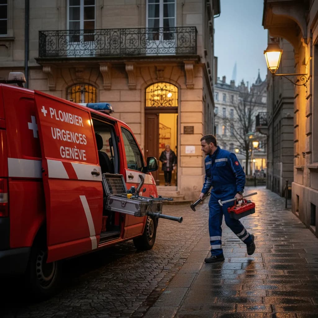 Plombier d'urgence Geneve - Intervention rapide